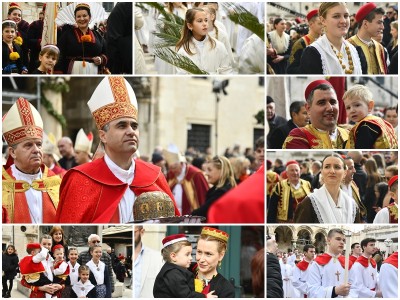 Svečana procesija s moćima svetog Vlaha ulicama Grada (FOTOGALERIJA)